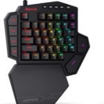 Redragon K585 DITI: The Ultimate One-Handed RGB Gaming Keyboard with Hot Swappable...