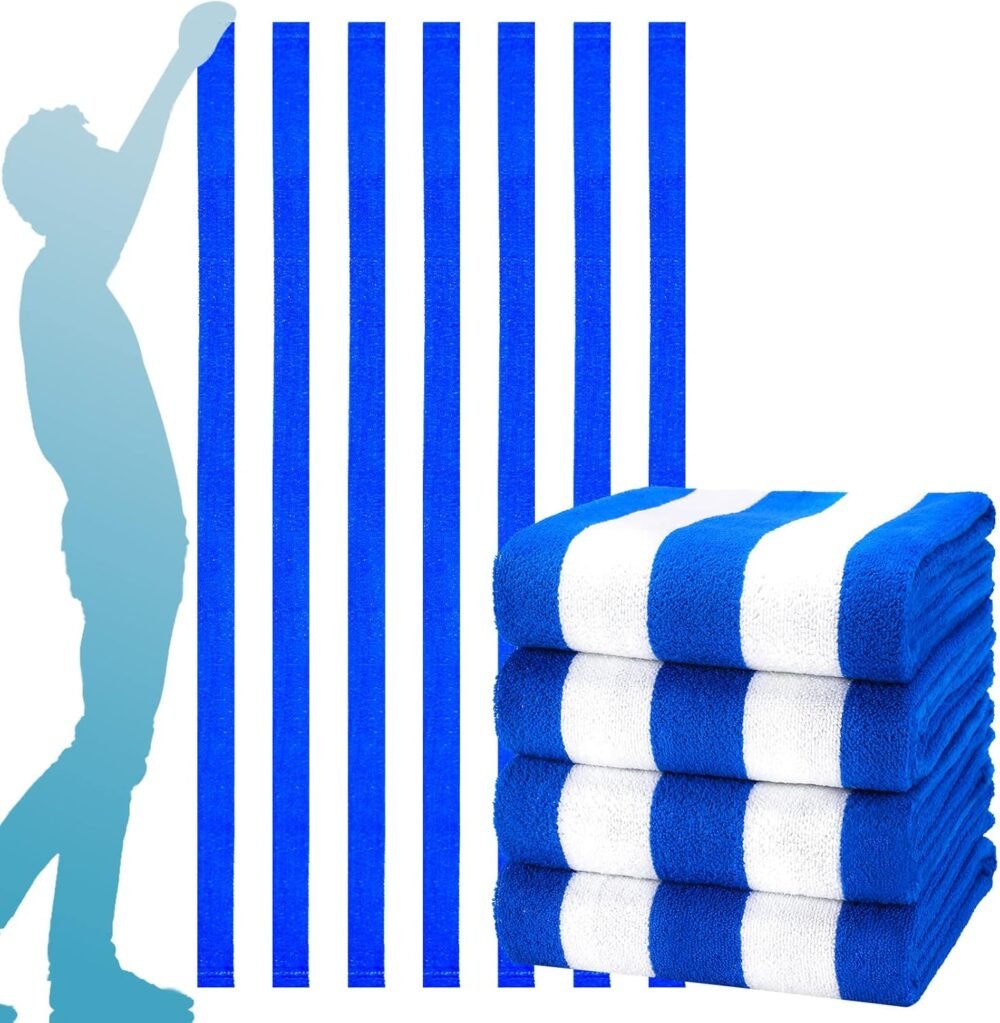 Luxurious Oversized Microfiber Bath Towels Set for Beach and Home Use