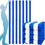 Luxurious Oversized Microfiber Bath Towels Set for Beach and Home Use