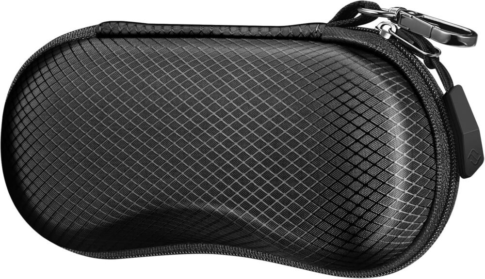 Durable Sport Eyewear Case with Carabiner: Shockproof & Travel-Ready Design