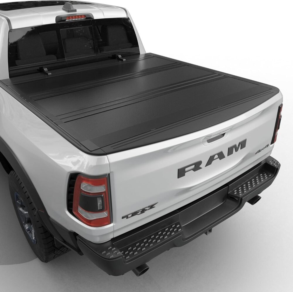 Streamlined Flip-Up Tonneau Cover for 2009-2026 Dodge Ram 1500 5'7" Bed