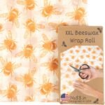 Extra Large Beeswax Wrap Roll: Eco-Friendly Food Storage Solution