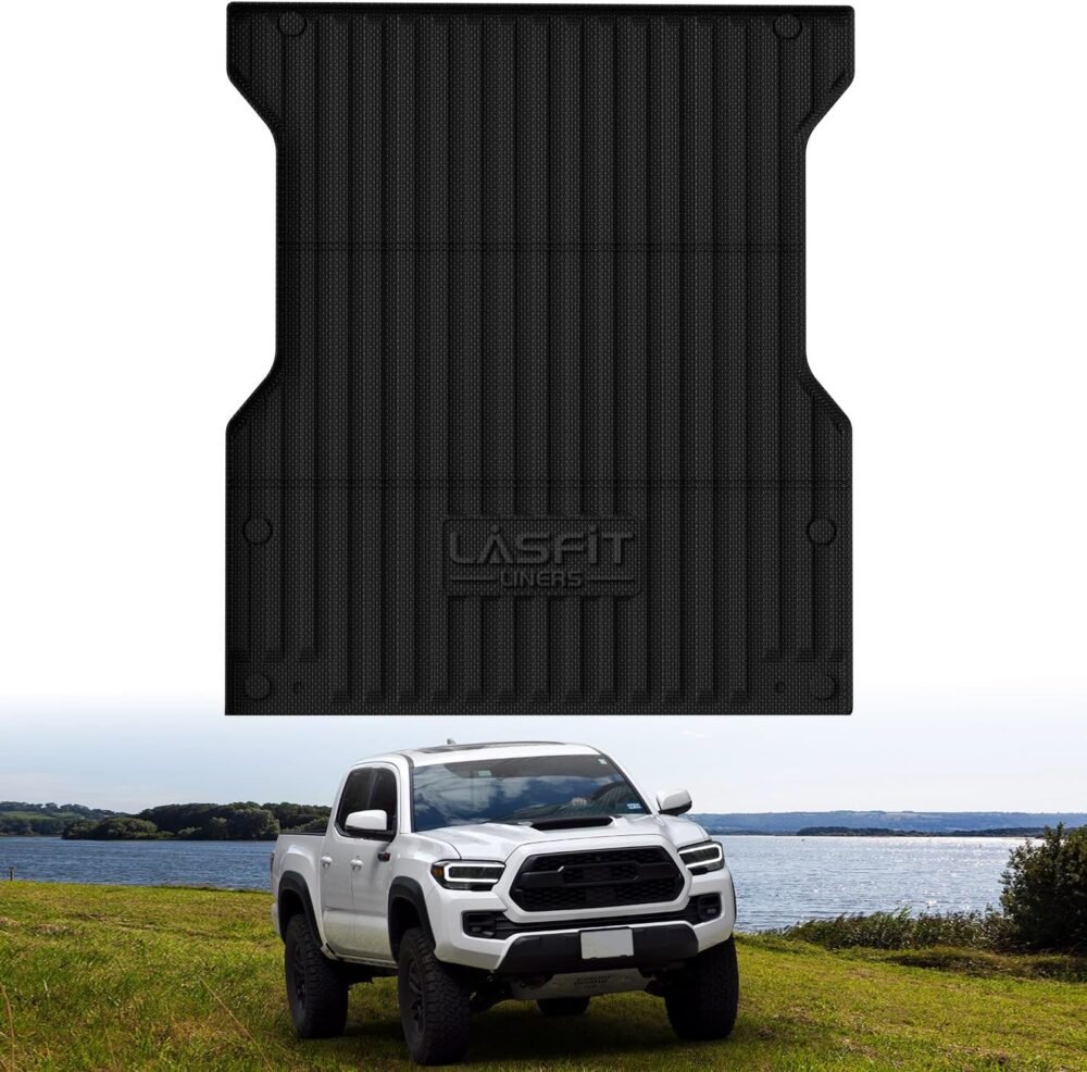 Ultimate Rubber Bed Liner for 2024-2026 Toyota Tacoma: All-Weather Protection for Your...