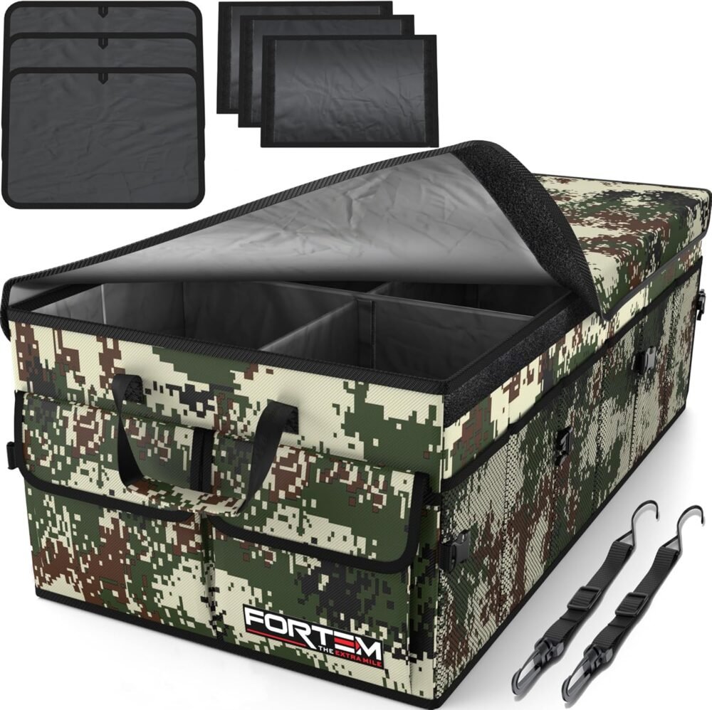 Versatile SUV Organizer: Collapsible Storage Solution for Every Car Trip