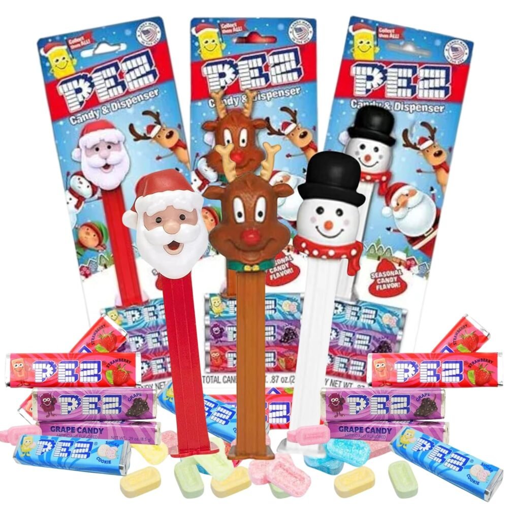Holiday Treat Dispensers - Fun Characters for Festive Snacking!