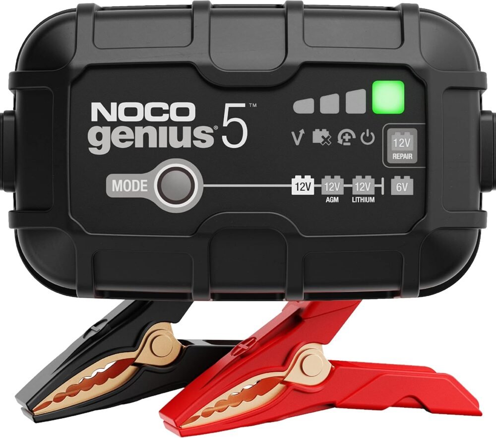 NOCO GENIUS5: Intelligent 5A Charger & Maintainer for All Your Battery Needs