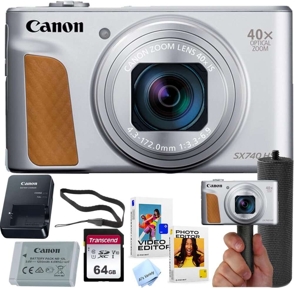 Canon Powershot SX740 HS Value Bundle: Capture Every Moment with Ease