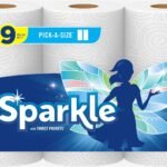 Sparkle Versatile Paper Towels: 3 Triple Rolls for All Your Cleaning Needs