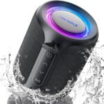 All-Terrain Wireless Speaker: Durable, Powerful Sound & Vibrant Lights for Any Adventure!