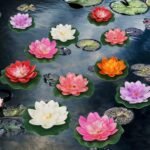 Vibrant Foam Lotus Flowers for Elegant Home and Garden Decor