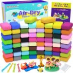 66-Vibrant Air Dry Clay Set: Fun Sculpting Kit for Creative Kids!