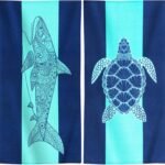 Genovega 2-Pack Extra-Large Beach Towels: Your Essential Travel Companion for Fun in the Sun!