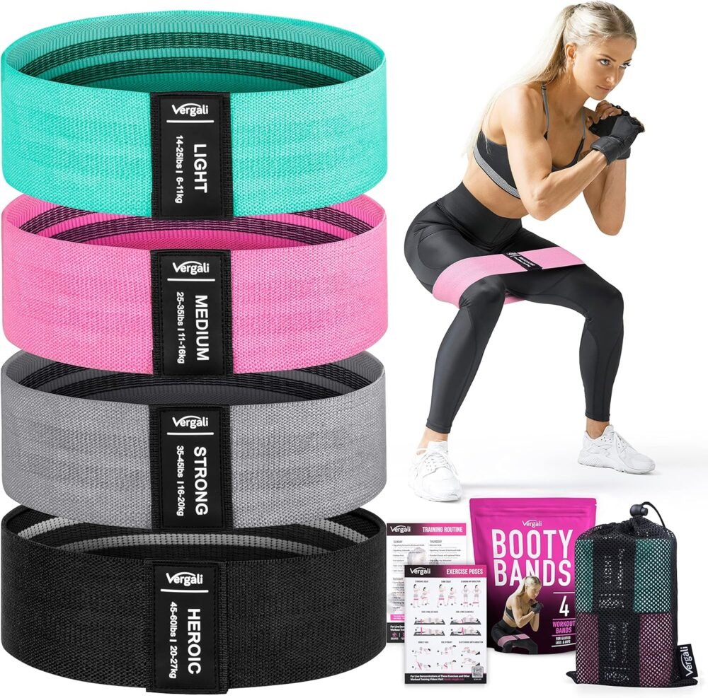 Ultimate Guide to Fabric Resistance Bands: Enhance Your Workout for Stronger Glutes...