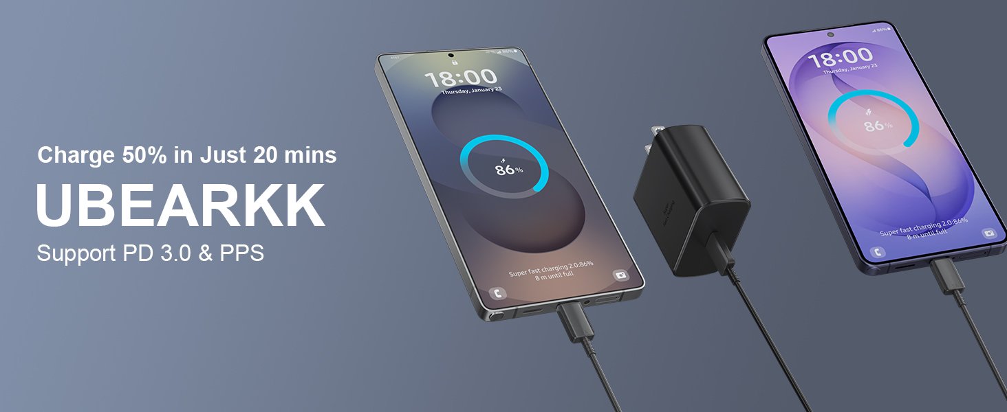 Ultra Fast Charger for Samsung Galaxy and Android Phones 616