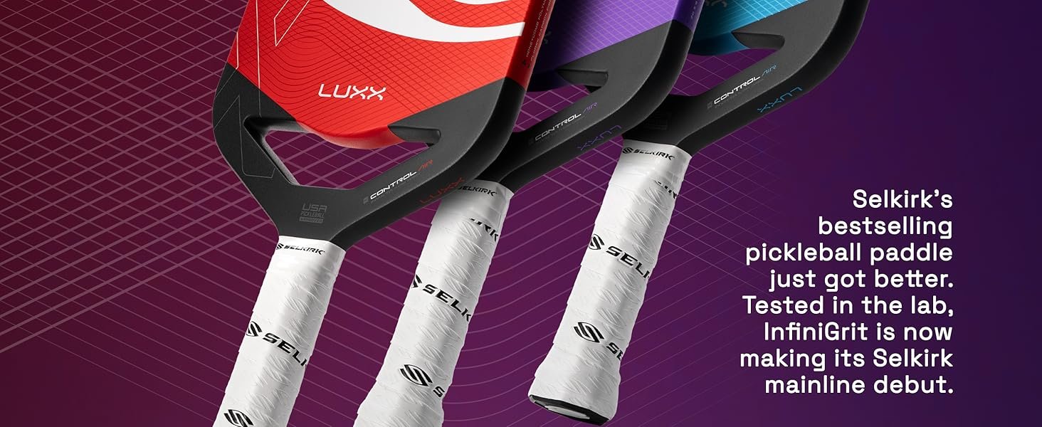 Selkirk Sport LUXX Pickleball Paddles Carbon Fiber Pickleb 461