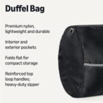 Essentials Extra Foldable Nylon Duf - Image 3