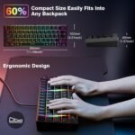 Snpurdiri % Wired Gamg Keyboard, Ul - Image 6