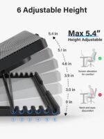 Kootek Laptop Coolg , Laptop Cooler uiet - Image 4