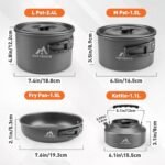 Campg Cookware Mess People, Portable Cookwar - Image 4