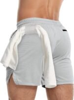 olesy ' Work Shorts Lightweight Bodybuildg - Image 2