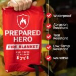 Prepared Hero Emergency Fire Blanket Pack Fire Sup - Image 3