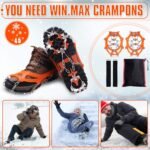 Crampons Shoes Traction Cleats Snow Grips Stale - Image 5