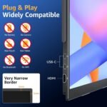 Portable Monitor sRGB 100Hz HDMI USBC Travel - Image 5