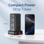 Surge Protector Power Strip . Cord, Power Strip To - Image 5