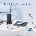 Surge Protector Power Strip . Cord, Power Strip To - Image 6