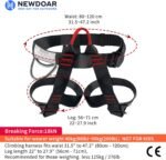 NewDoar Climbg Harness, Mountaeerg Rock Climbg Har - Image 4