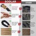 Climbg Rope Work 10FT 15FT 20FT 25FT 30FT 35FT Jut - Image 2