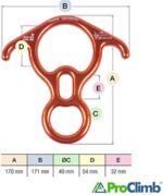 40kN Fall Rescue lumum Descender BentEars Rappellg - Image 6