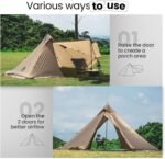 OneTigris Smokey Tent Stove Jack Ultralight Seaso - Image 3