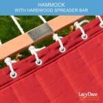 Lazy Daze Hammocks Double uilted Fabric Hammock Spreader - Image 5