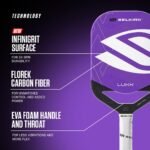 Selkirk Sport LUXX Pickleball Paddles Carbon Fiber Pickleb - Image 5
