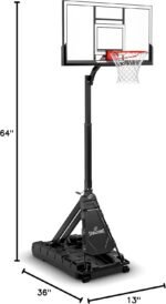 Spaldg Momentous ssembly Portable djustable Outdoor Basket - Image 10