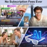 Smart Glasses Women Chat , Bluetooth Transla - Image 4