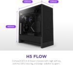 NZXT Flow Compact MidTower Gamg Case High ir - Image 3