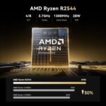 KMRUI Pova 16GB DDR4 512GB Ryzen R2544 - Image 3