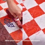 Cozy Club Waterproof Picnic Blanket – Foldab - Image 7