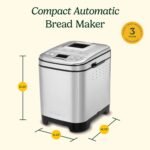 Cuisart Bread Maker Mache, Staless Steel utomatic - Image 7