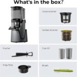 Juicer Maches Cold Press Juicer Extra Chute - Image 14