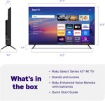 Roku 43-Inch Smart TV with Enhanced Voice Remote - Full HD Streaming - Image 9