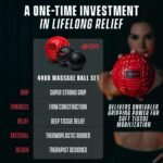 4KOR Deep Tissue Massage Balls for Myofascial Release - Tr - Image 4