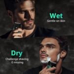 Emerald Green Foil Shaver - IPX7 Waterproof Cordless Face - Image 7