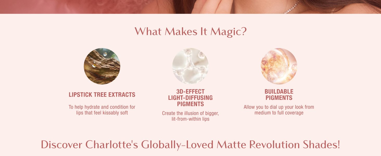 Charlotte Tilbury Matte Revolution Lipstick - Long Lasting Buildable 531