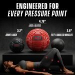 4KOR Deep Tissue Massage Balls for Myofascial Release - Tr - Image 2