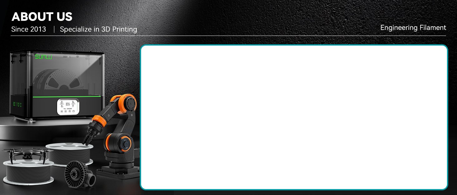 SUNLU High-Speed 0.75mm 3D Printer Filament - Black, 30mm 649