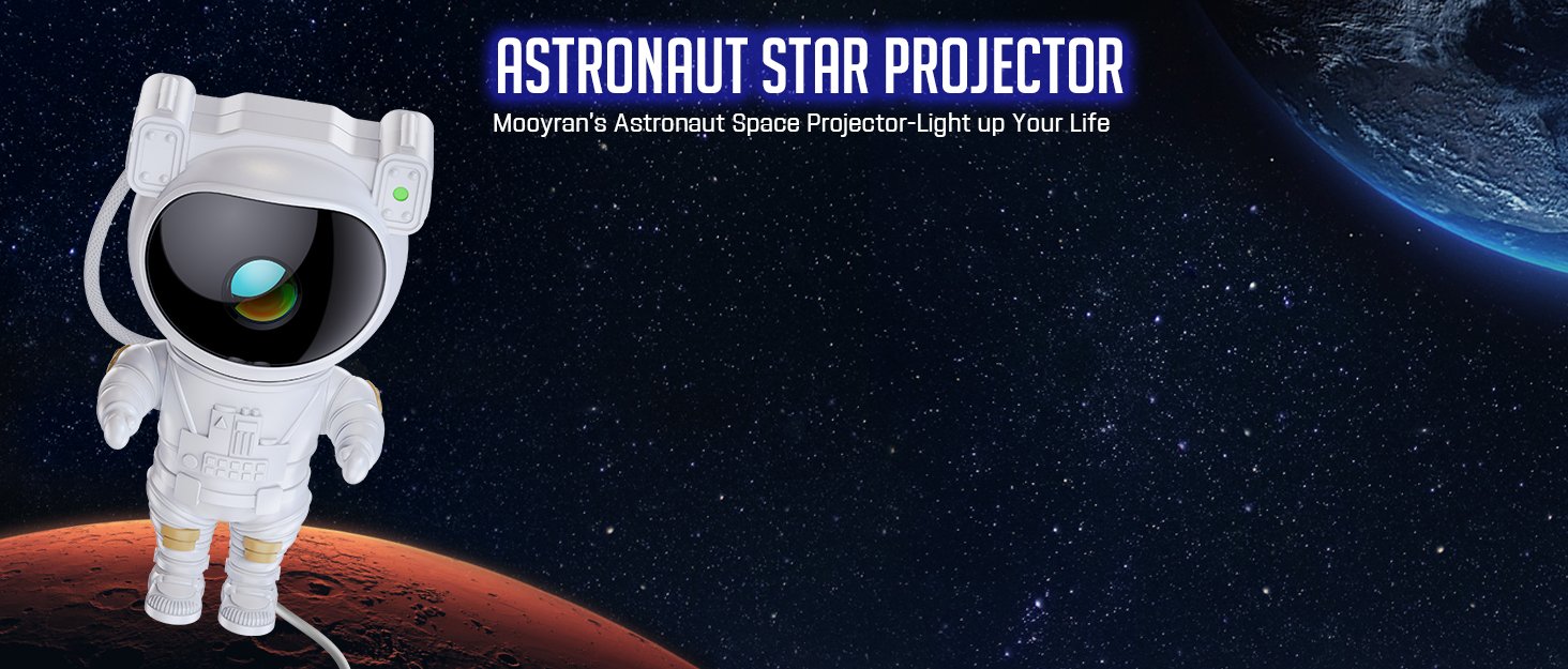 Star Projector Galaxy Night Light stronaut Space P 449