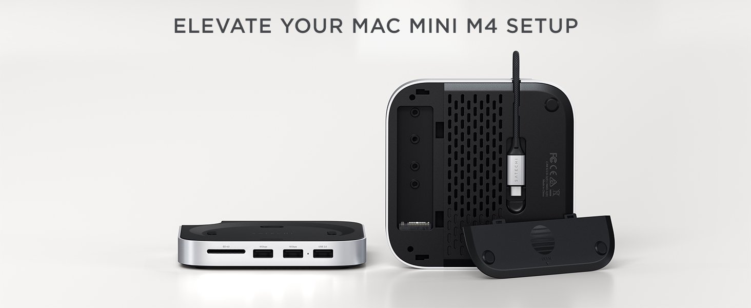 Satechi NVMe Enclosure, Dock 2xUSB 10Gbps 396